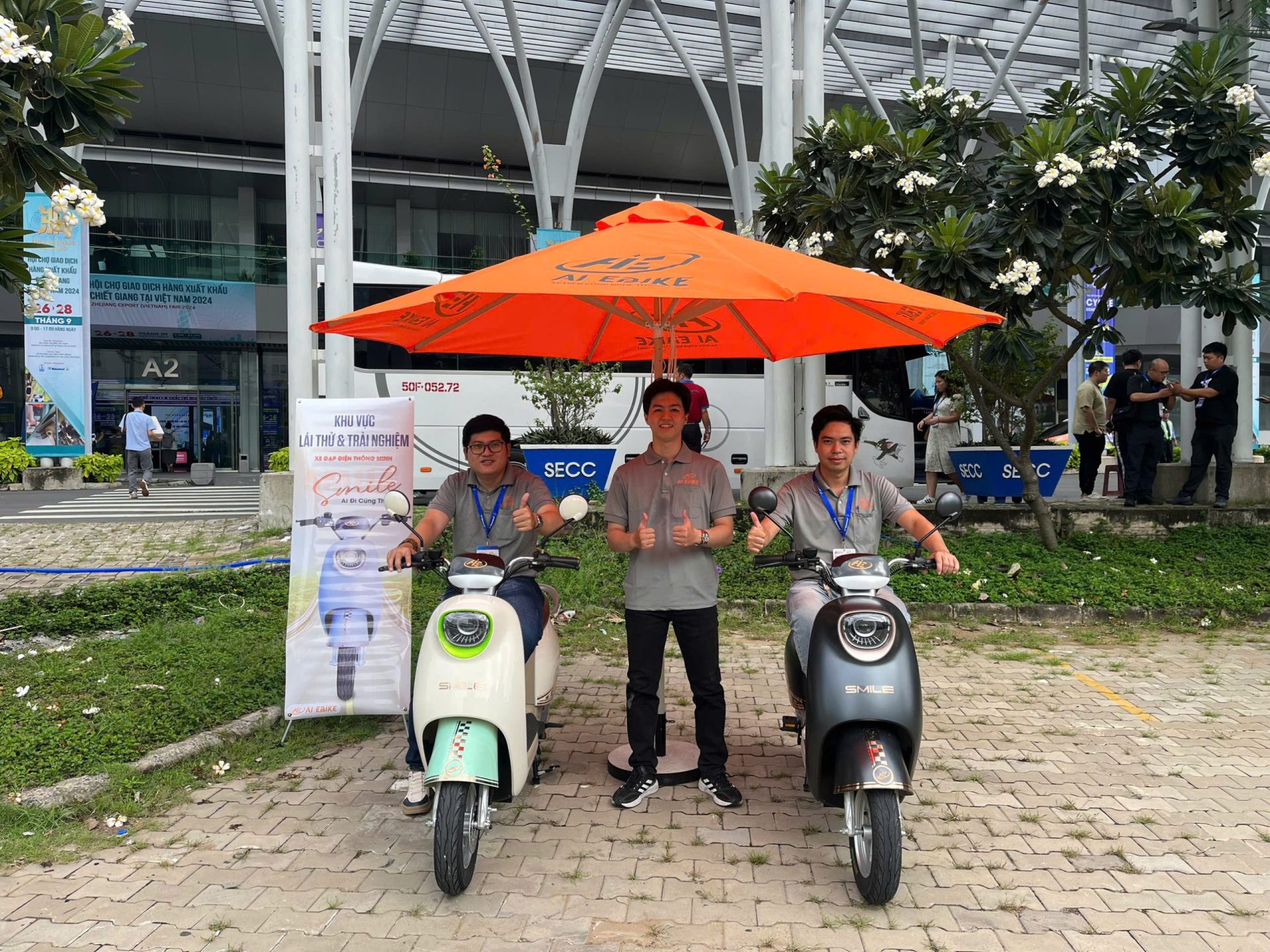 Customer experience at Vietnam Cycle Expo 2024 event