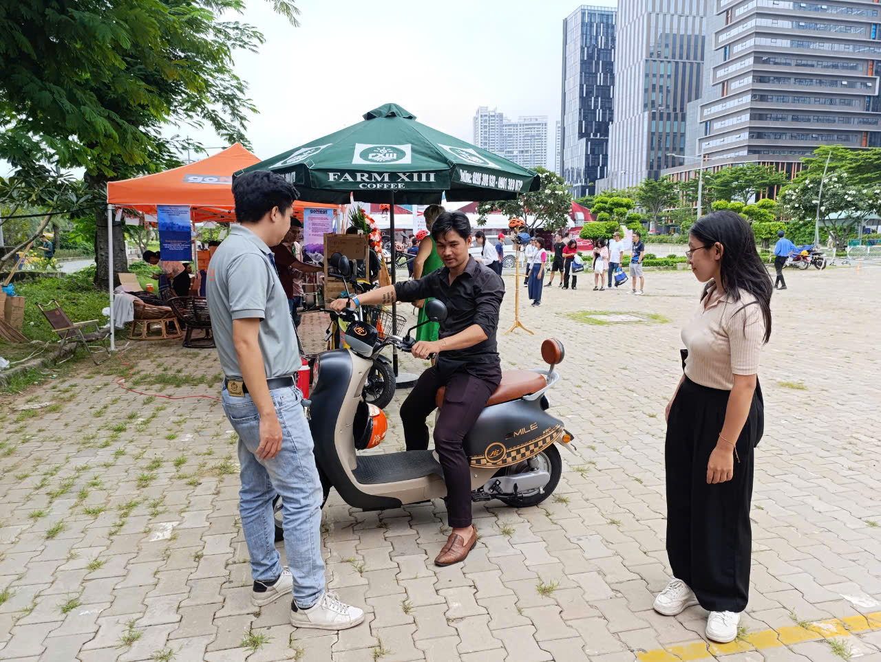 Customer experience at Vietnam Cycle Expo 2024 event