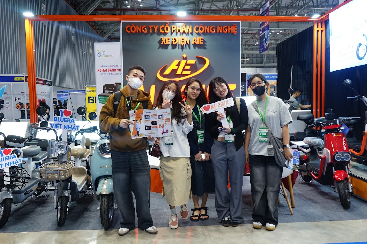 Customer experience at Vietnam Cycle Expo 2024 event