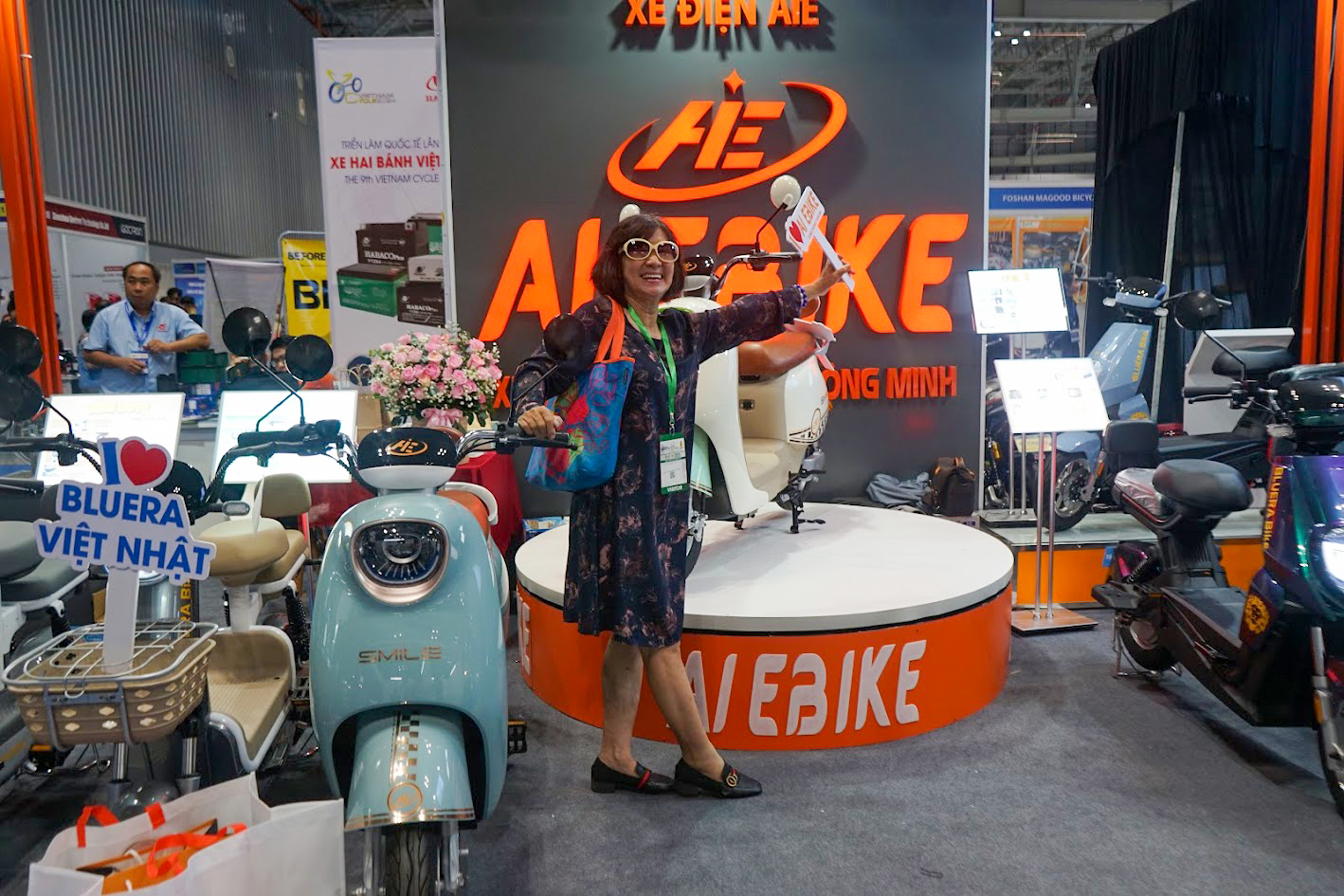 Customer experience at Vietnam Cycle Expo 2024 event