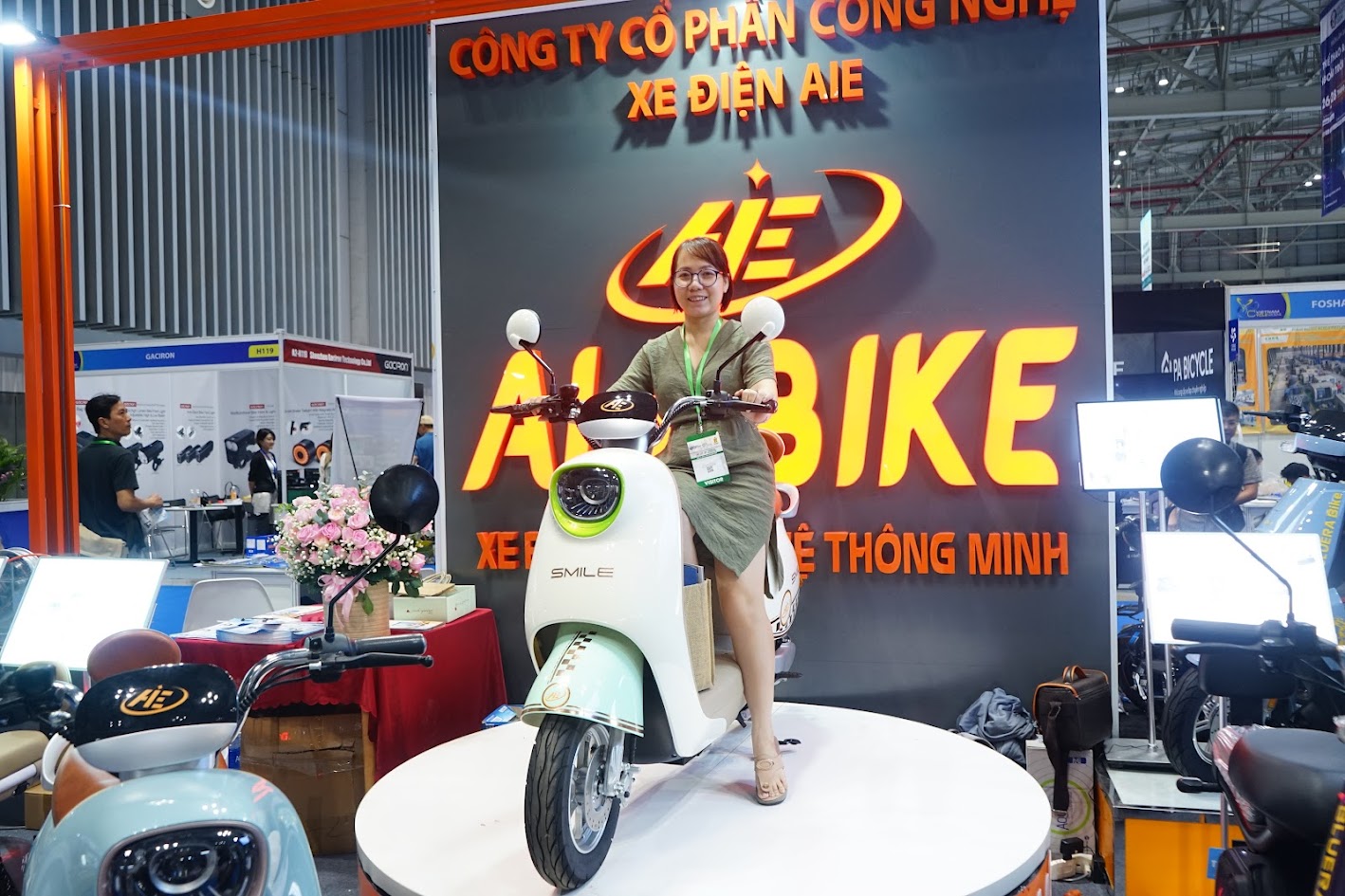 Customer experience at Vietnam Cycle Expo 2024 event