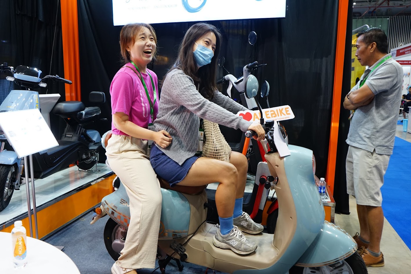 Customer experience at Vietnam Cycle Expo 2024 event
