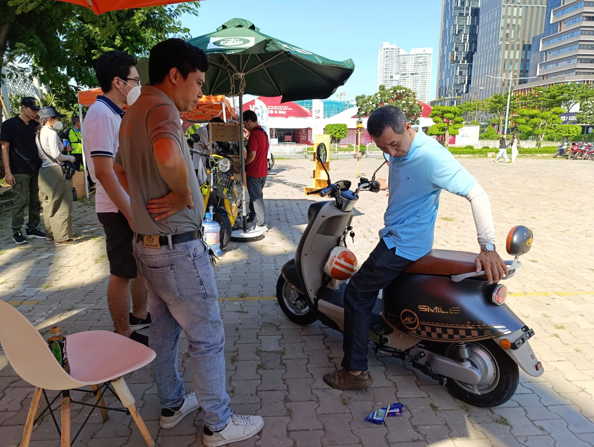 Customer experience at Vietnam Cycle Expo 2024 event