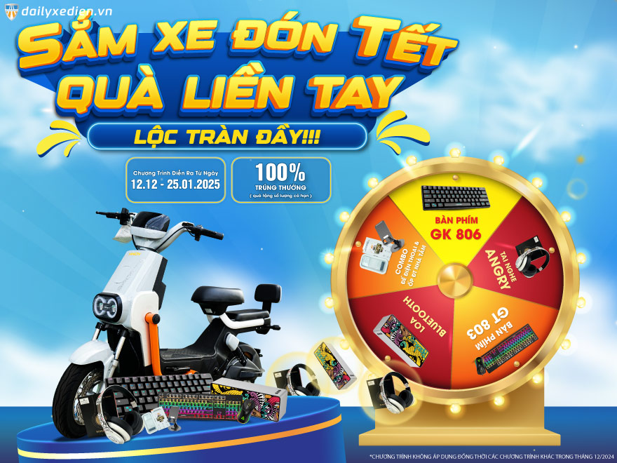 Bluera Việt Nhật – Sắm Xe Đón Tết – Quà Liền Tay – Lộc Tràn Đầy!