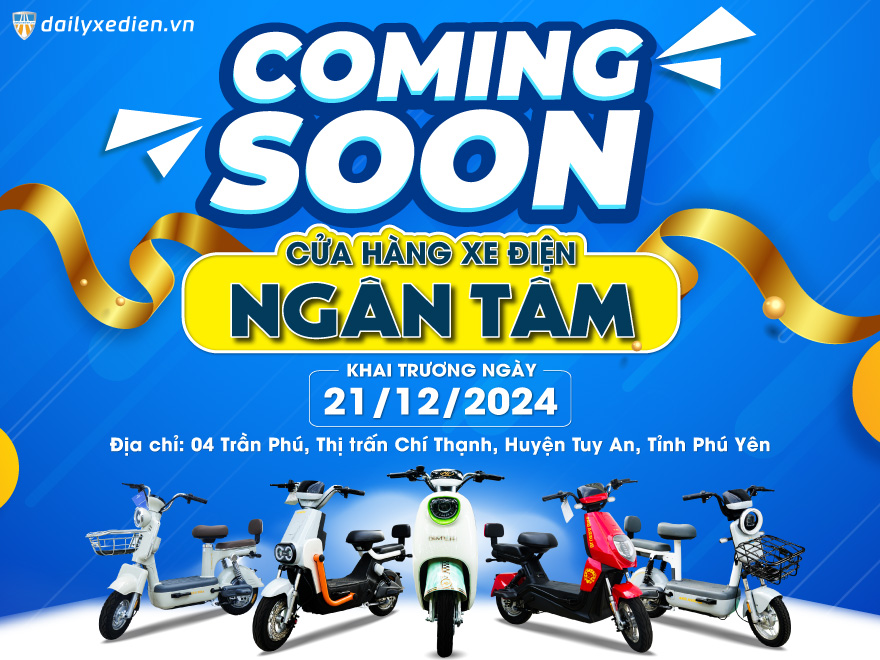 COMING SOON | Cửa Hàng Xe Điện Bluera Việt Nhật Tại Phú Yên