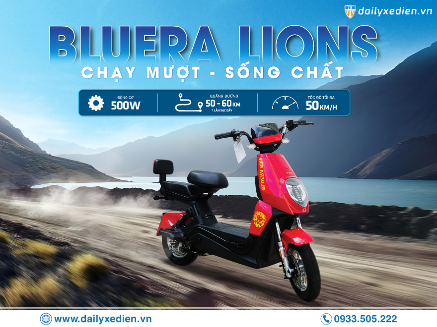 Bluera LionS – Chạy Mượt, Sống Chất