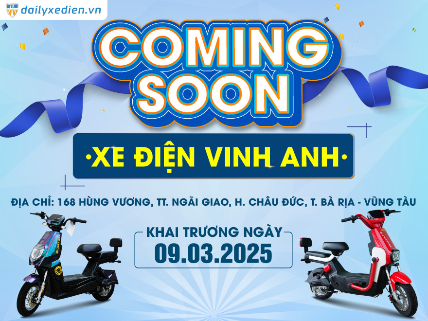 Coming Soon: Cửa Hàng Xe Điện Bluera Vinh Anh – Địa Chỉ Uy Tín Tại Bà Rịa – Vũng Tàu 