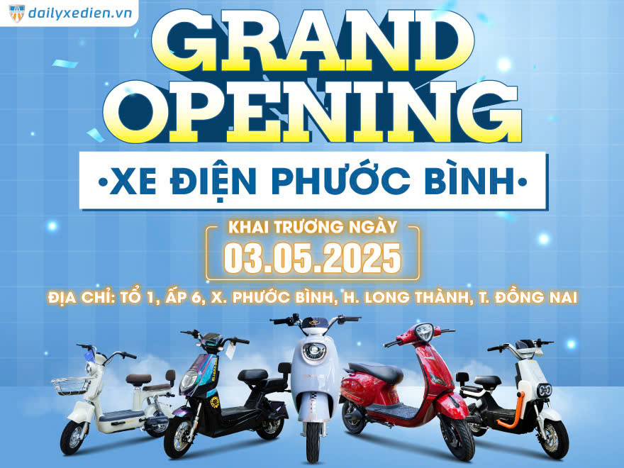 Khai Trương Cửa Hàng Xe Điện Bluera Việt Nhật Phước Bình Tại Long Thành – Siêu Ưu Đãi Chào Đón Bạn! 