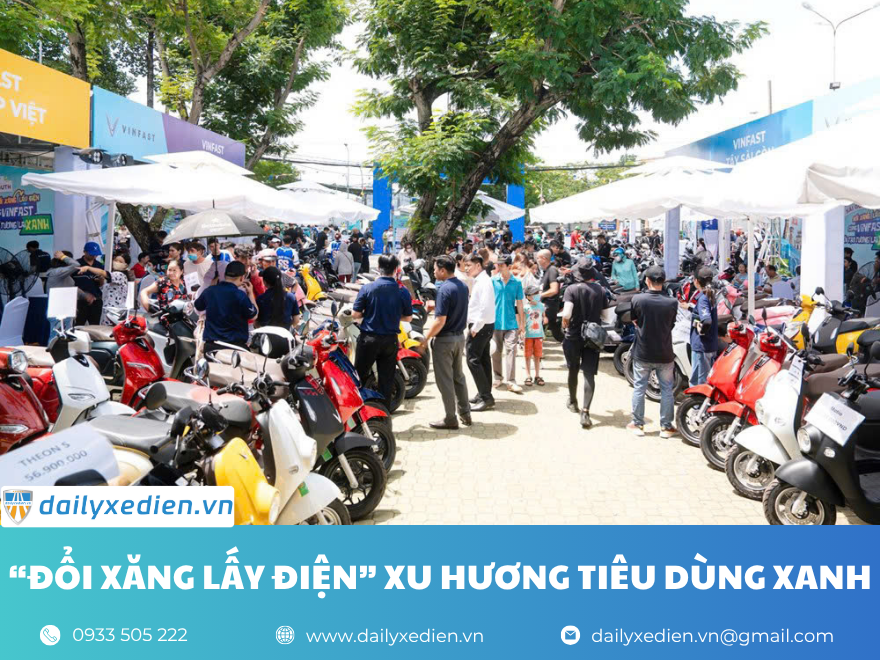 “Đổi xăng lấy điện” – Sự kiện thu hút tại Hải Phòng và Đà Nẵng, mở ra xu hướng tiêu dùng xanh