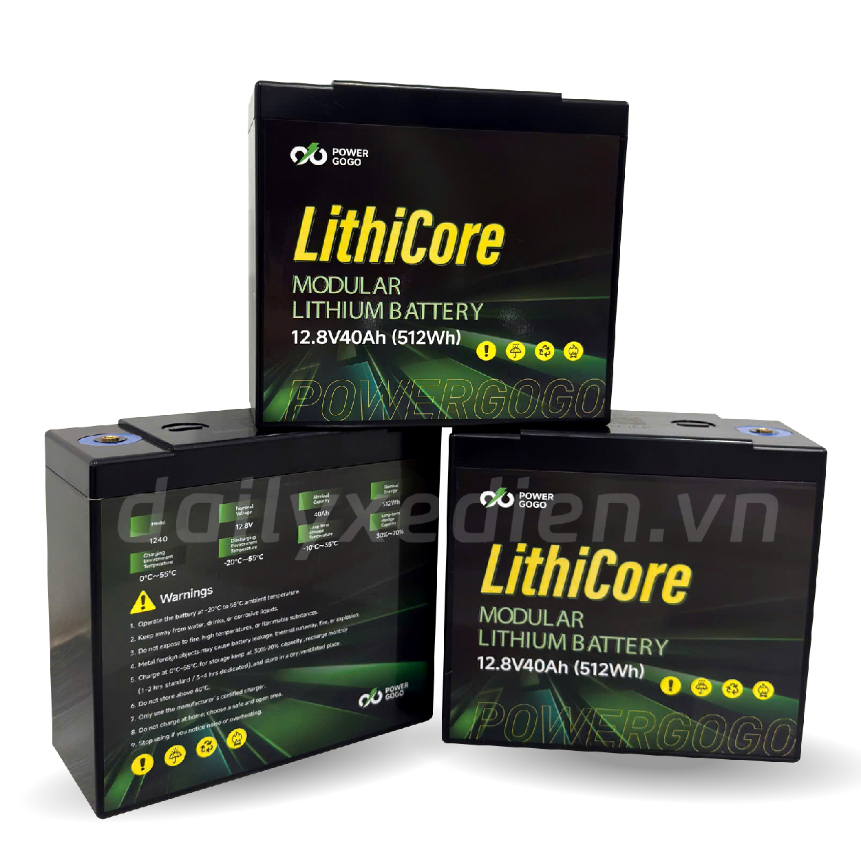 Pin Lithium Modular LithiCore 12.8V - 40Ah