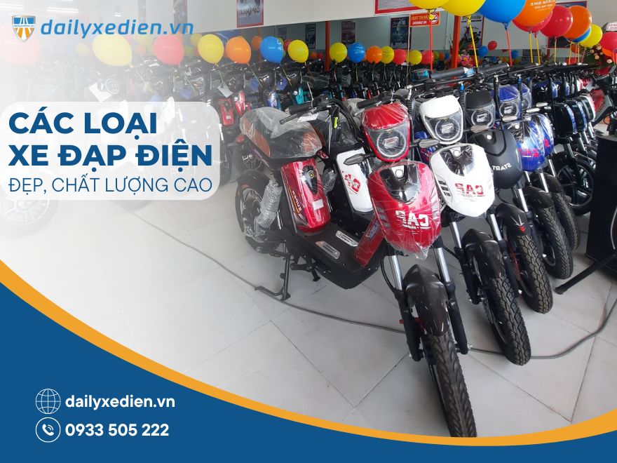 Các loại xe đạp điện tốt | Các hãng xe đạp điện hàng đầu hiện nay