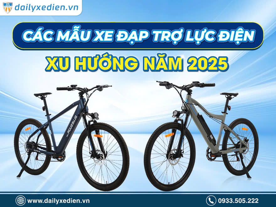 Những Mẫu Xe Đạp Trợ Lực Điện Gây Sốt Năm 2025