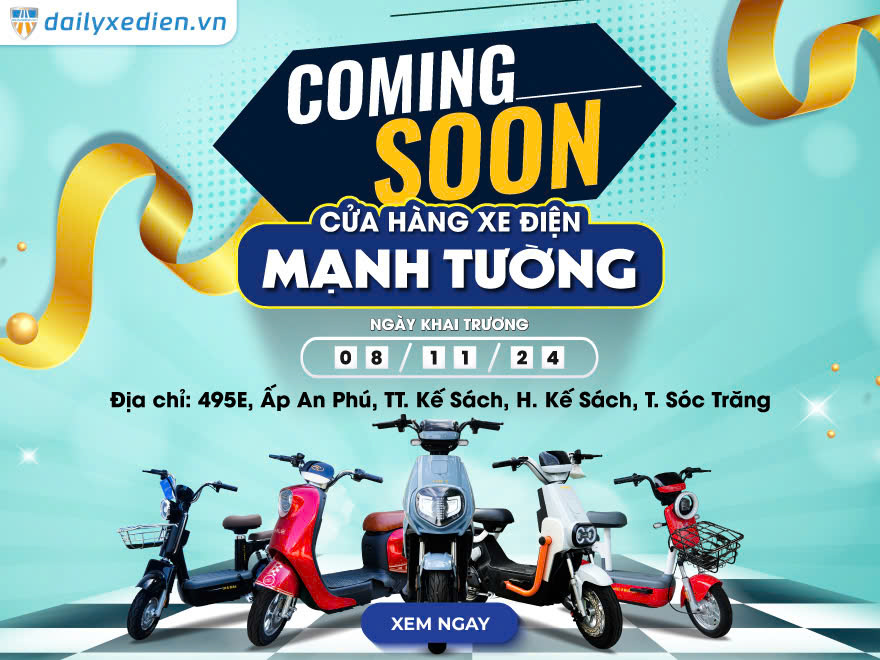 ĐÓN CHỜ SỰ KIỆN KHAI TRƯƠNG CỬA HÀNG XE ĐIỆN BLUERA VIỆT NHẬT SÓC TRĂNG