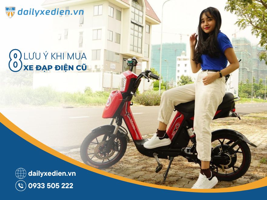 Có nên mua xe điện cũ không? 8 lưu ý khi mua xe đạp điện cũ