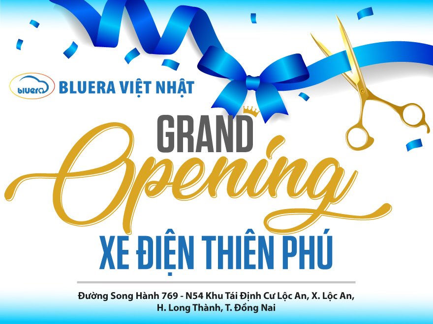 Khai trương Trung tâm Xe điện Bluera Việt Nhật tại Đồng Nai – Xe điện Thiên Phú