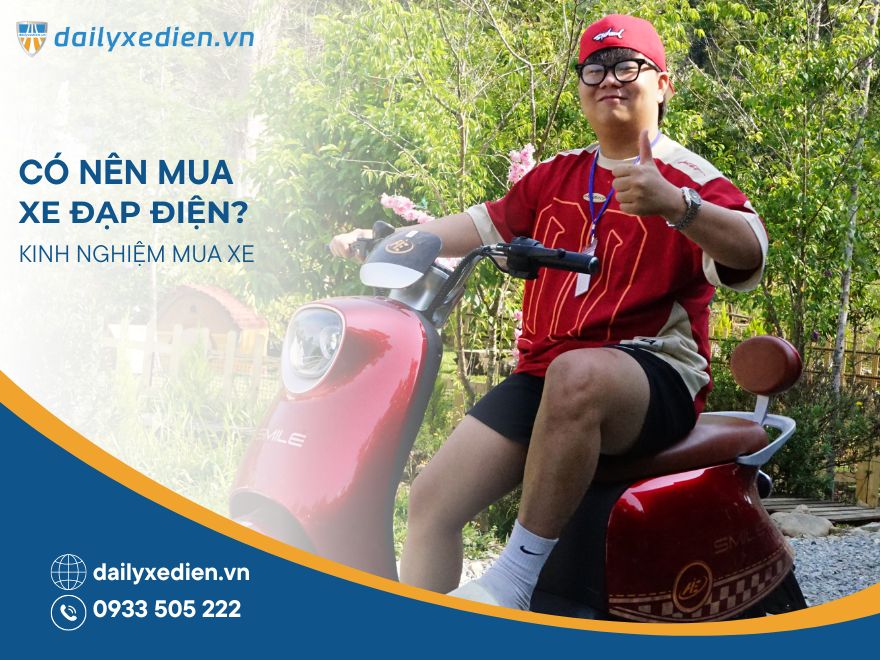Có nên mua xe đạp điện hay không? Kinh nghiệm mua xe chuẩn 