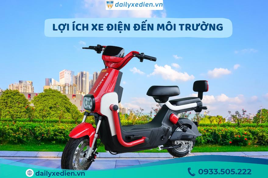 Lợi ích của xe điện đối với môi trường