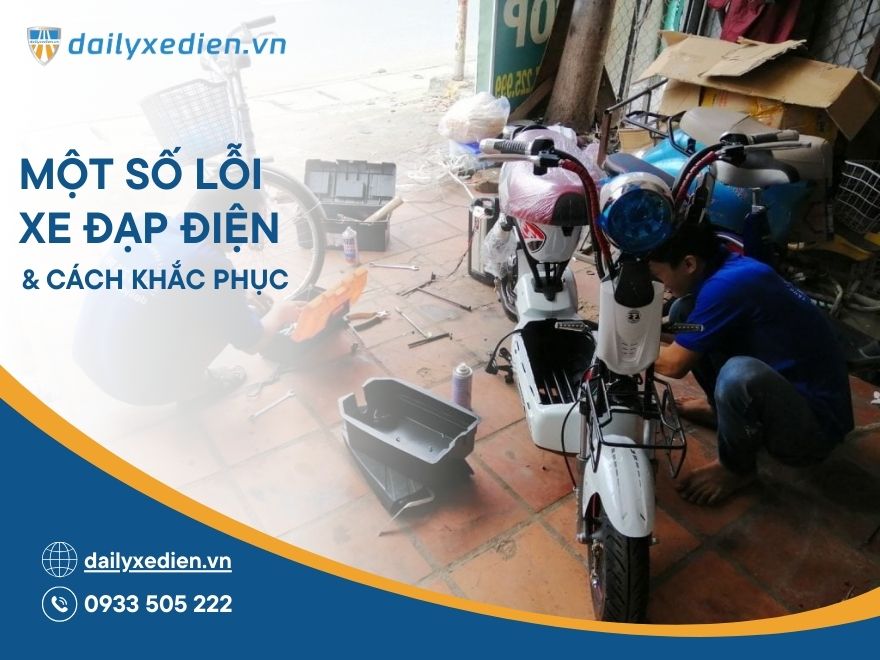 9 lỗi xe đạp điện thường gặp – Bạn đã biết chưa?
