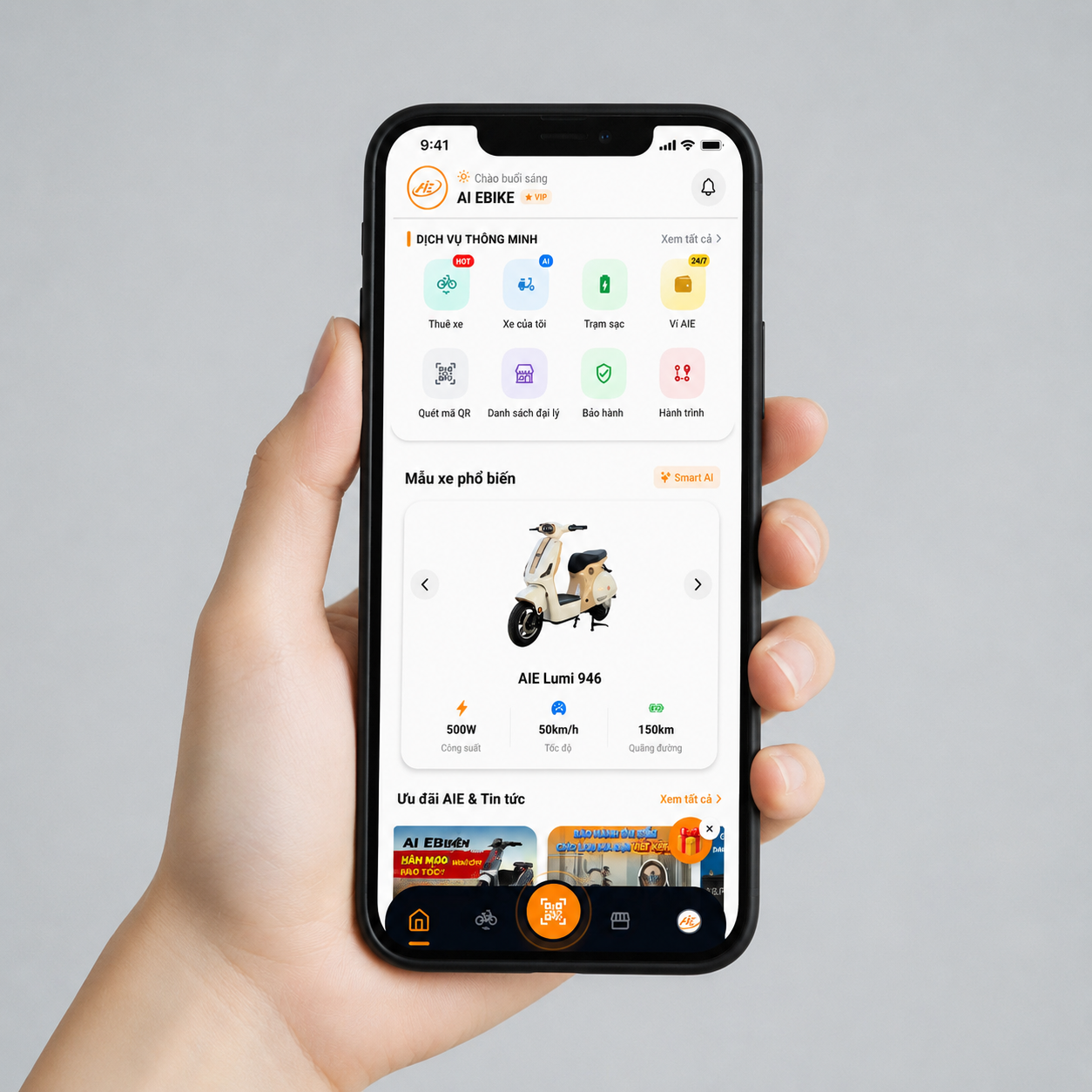 Hệ Sinh Thái IoT & Ứng Dụng Di Động AI EBIKE