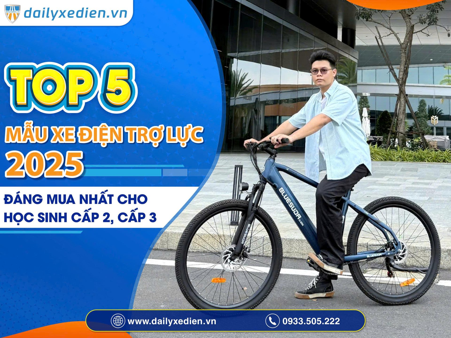 Top 5+ Mẫu Xe Đạp Trợ Lực Thể Thao Điện Đáng Mua Nhất Cho Học Sinh Cấp 2, Cấp 3
