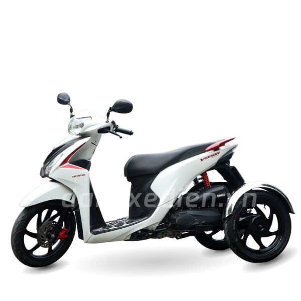 Xe 3 bánh chế Vision - Trắng