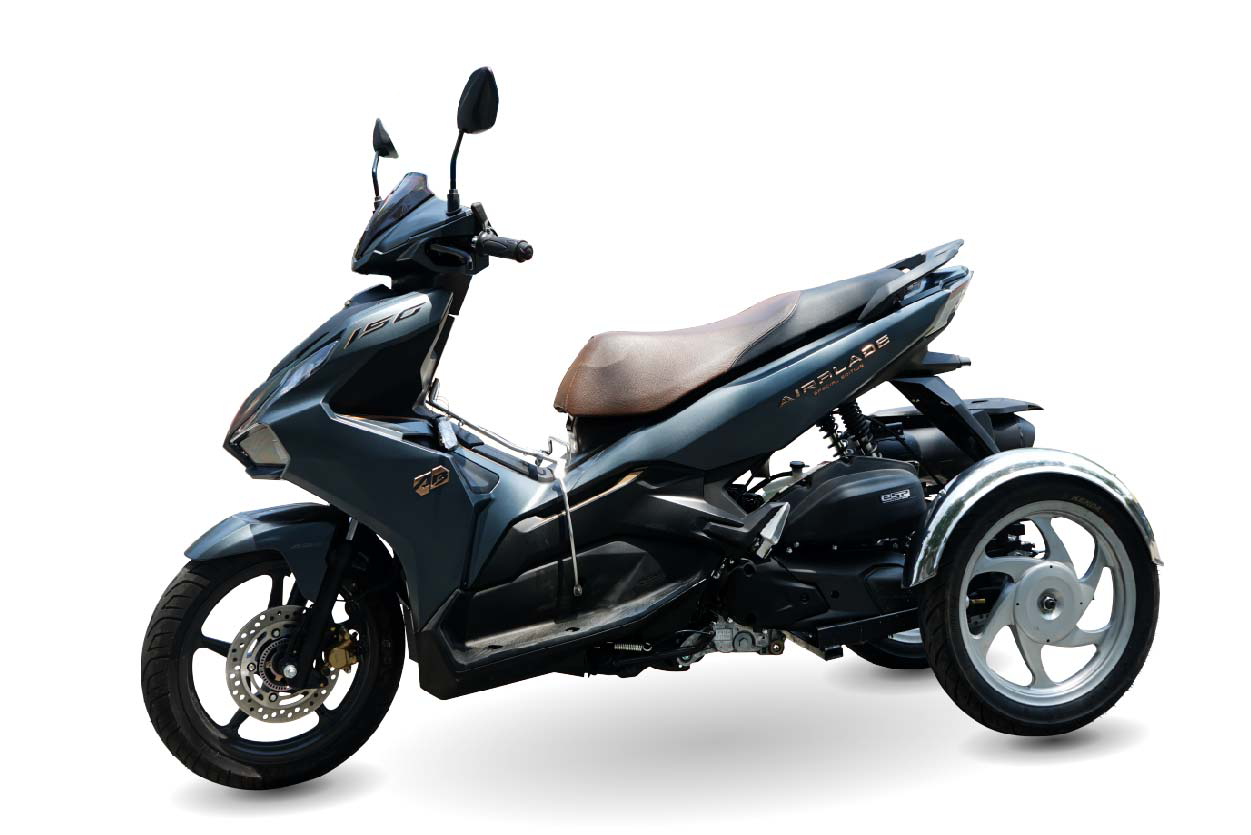 Xe 3 bánh AB 150 tự chế phiên bản mới