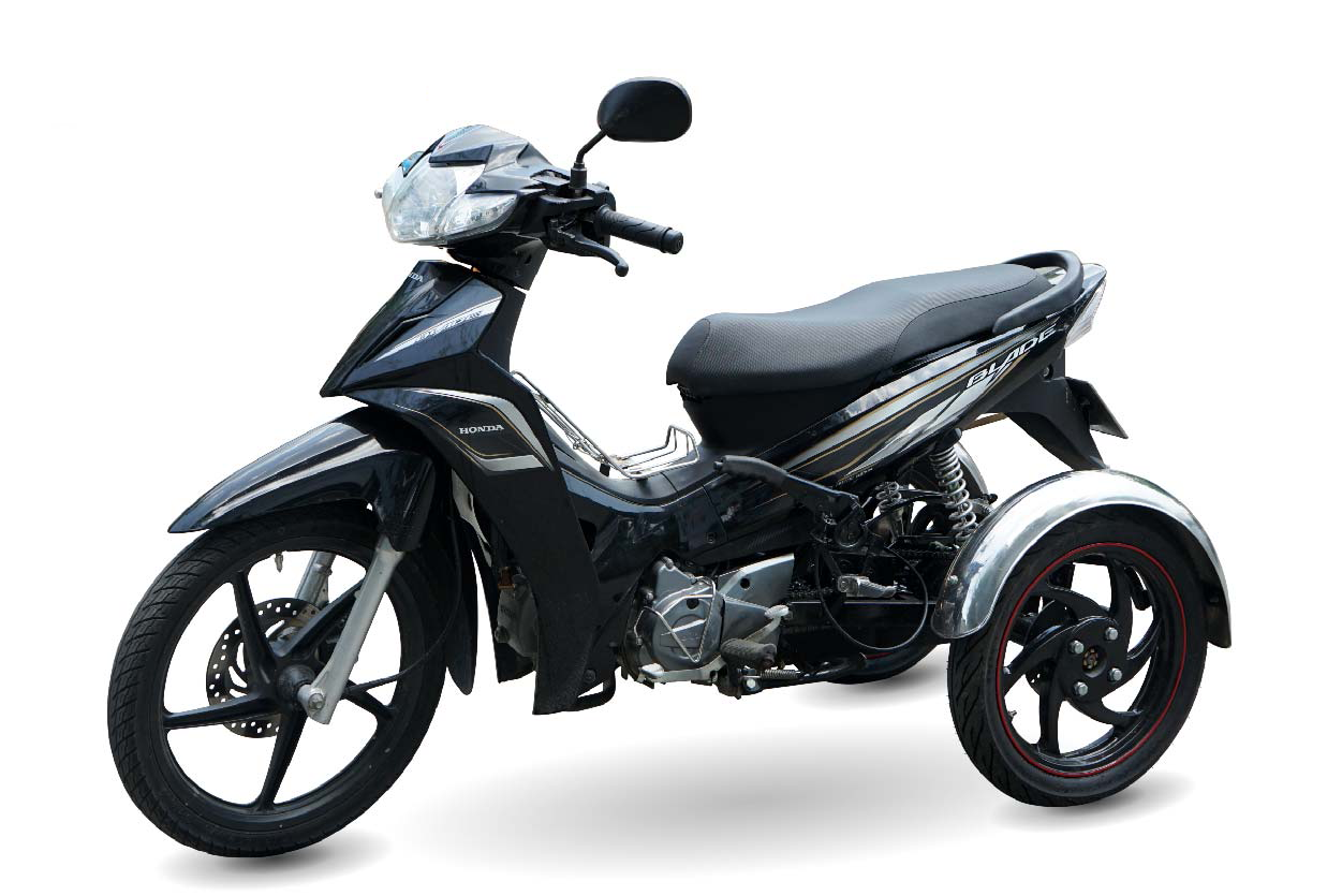Xe 3 bánh Honda Blade tự chế (có tiến lùi)