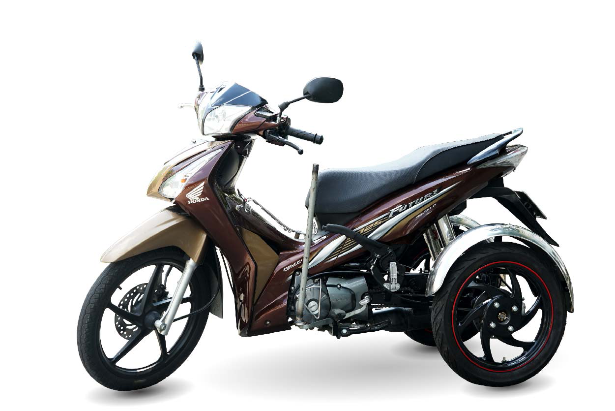 Xe 3 bánh chế Honda Future (có visai + số tiến lùi)
