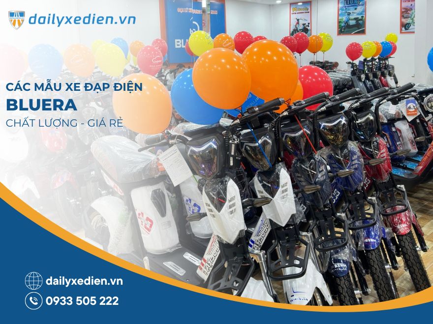 Top 7 mẫu xe đạp điện Bluera ấn tượng, giá hấp dẫn nhất hiện nay