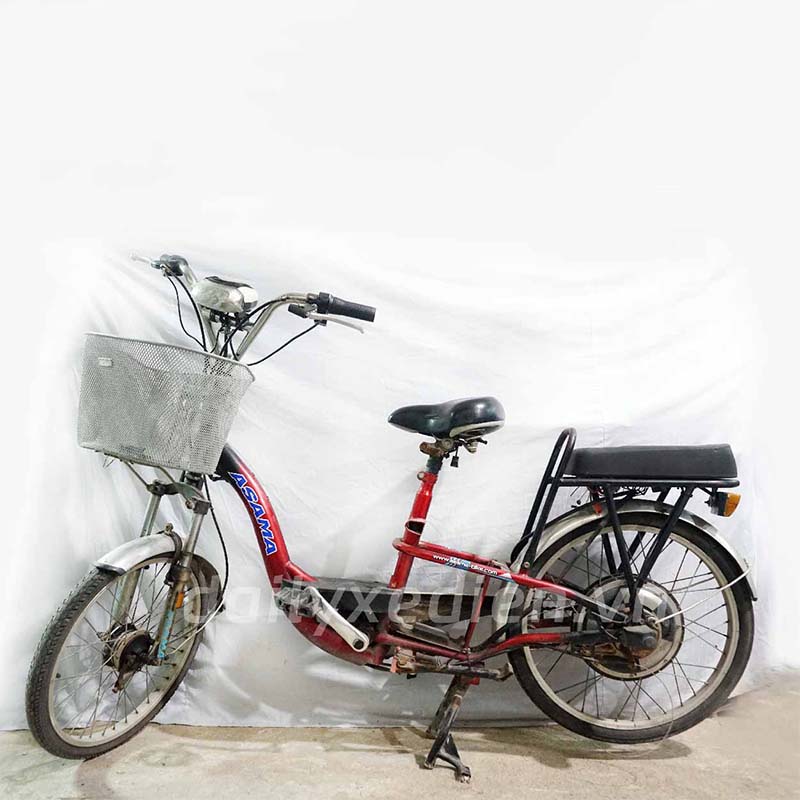Xe đạp điện Asama cũ – Đỏ