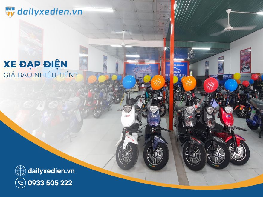 Xe đạp điện giá bao nhiêu tiền? Cập nhật tháng 08/2024 