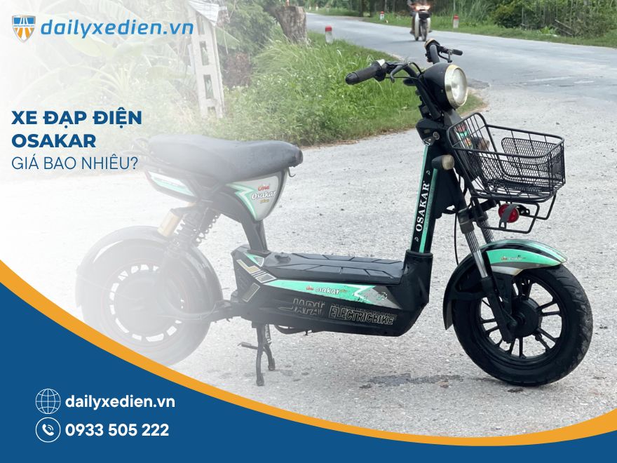 Xe đạp điện Osakar giá bao nhiêu?