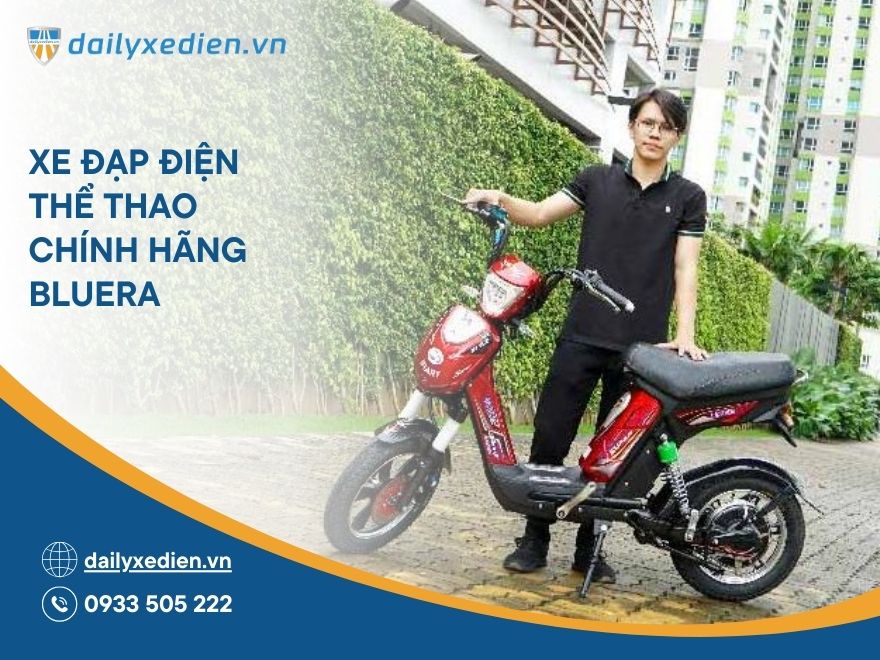 Các mẫu xe đạp điện thể thao hút khách mang thương hiệu Bluera