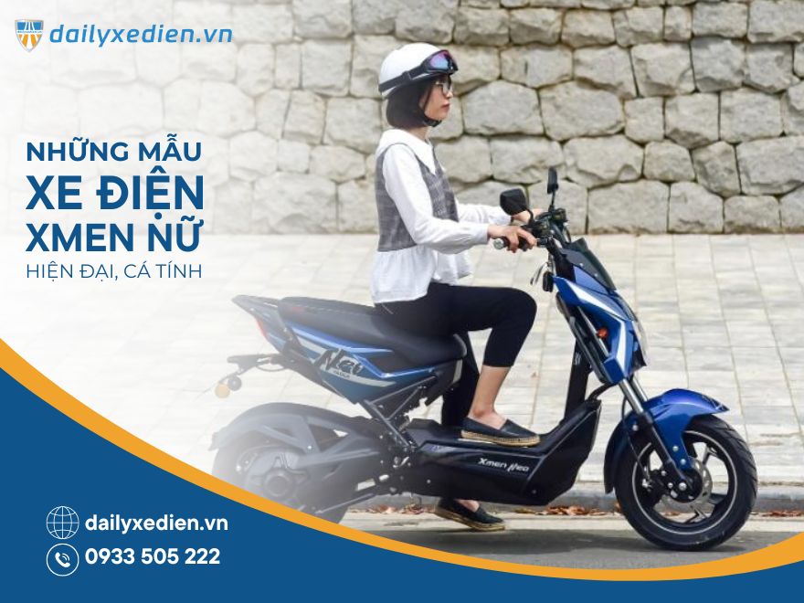 Top 6 xe đạp điện Xmen nữ đẹp nổi bật, giá hấp dẫn