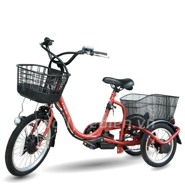 Xe đạp trợ lực 3 bánh Nhật Bản