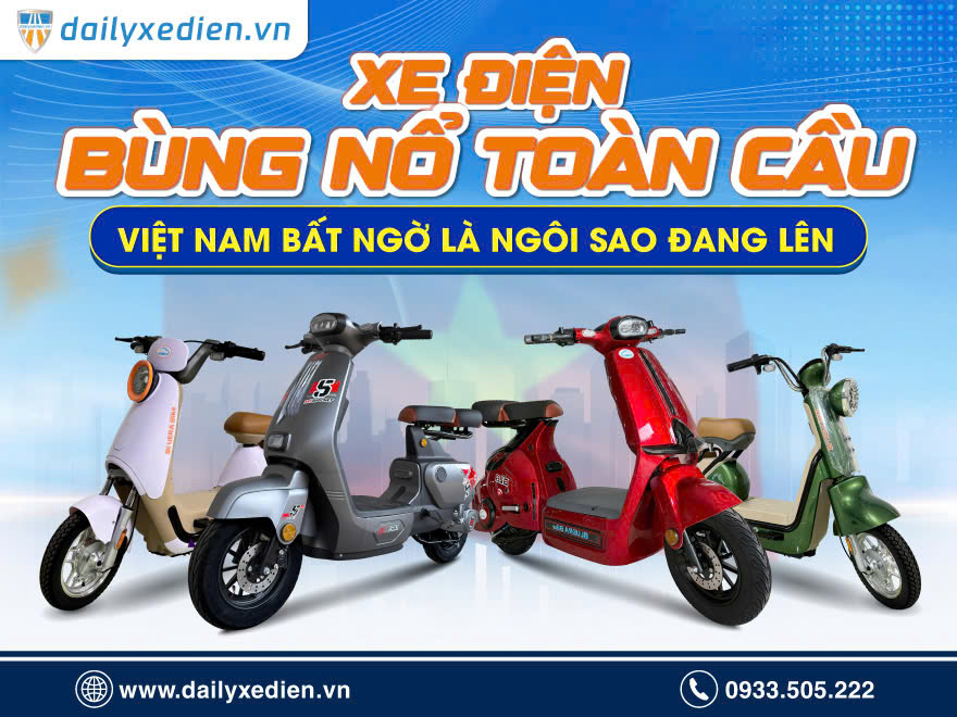 Xe điện bùng nổ toàn cầu, Việt Nam bất ngờ là “ngôi sao” đang lên