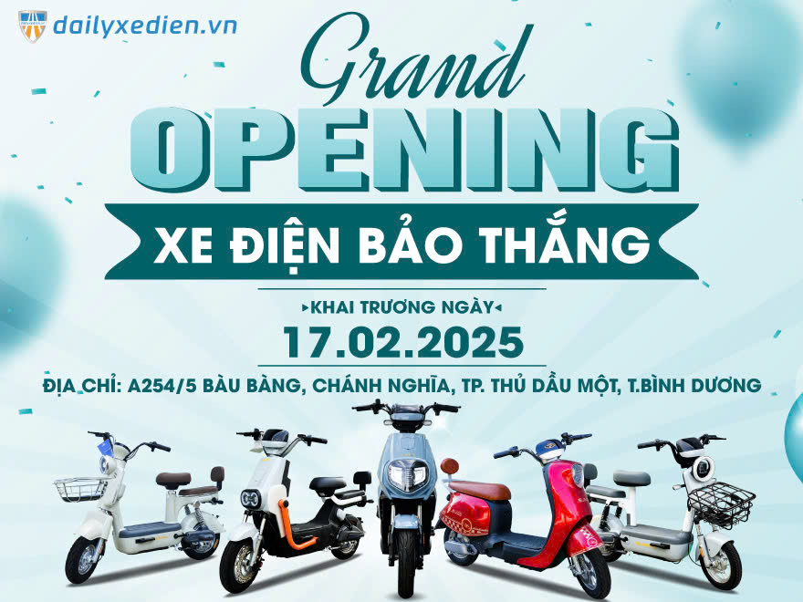 Khai trương Đại lý xe điện Bluera Bảo Thắng tại Bình Dương